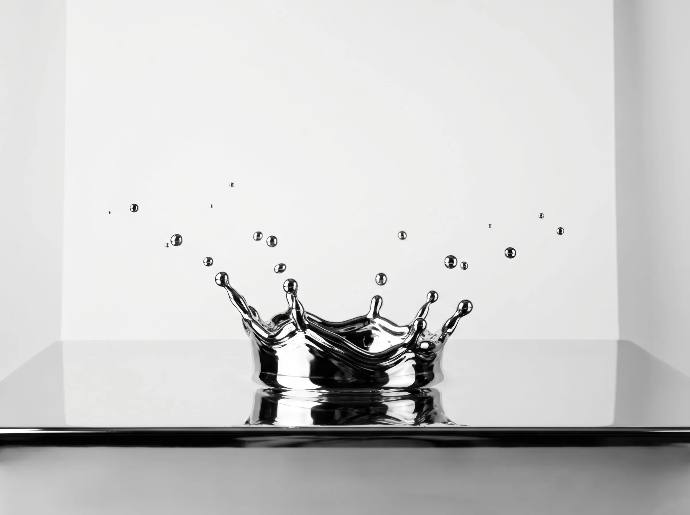 Composición abstracta en blanco y negro